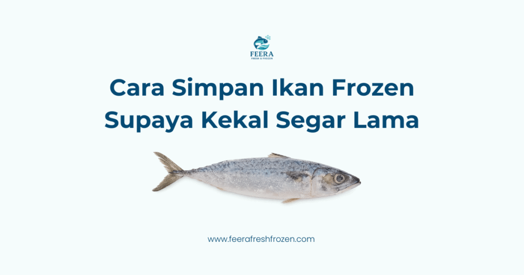 Cara Simpan Ikan Frozen Supaya Kekal Segar Lama | Feera Fresh & Frozen Johor