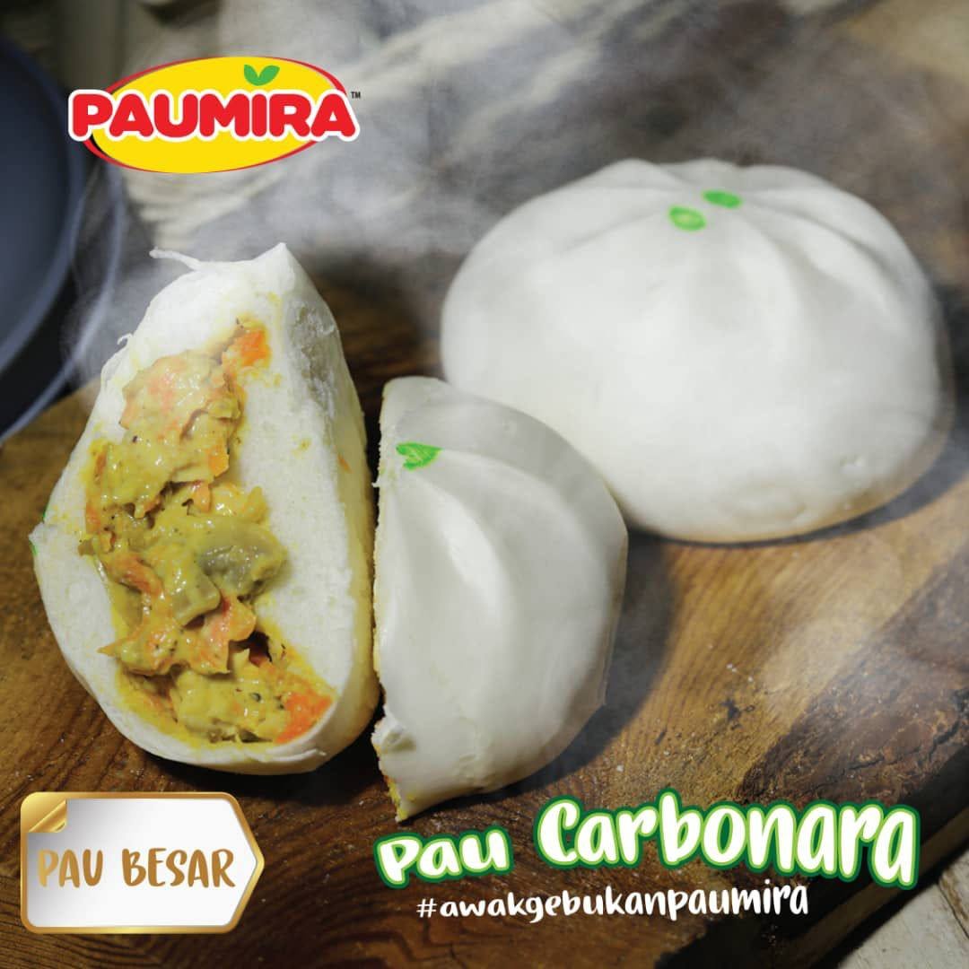 pau carbonara cheese